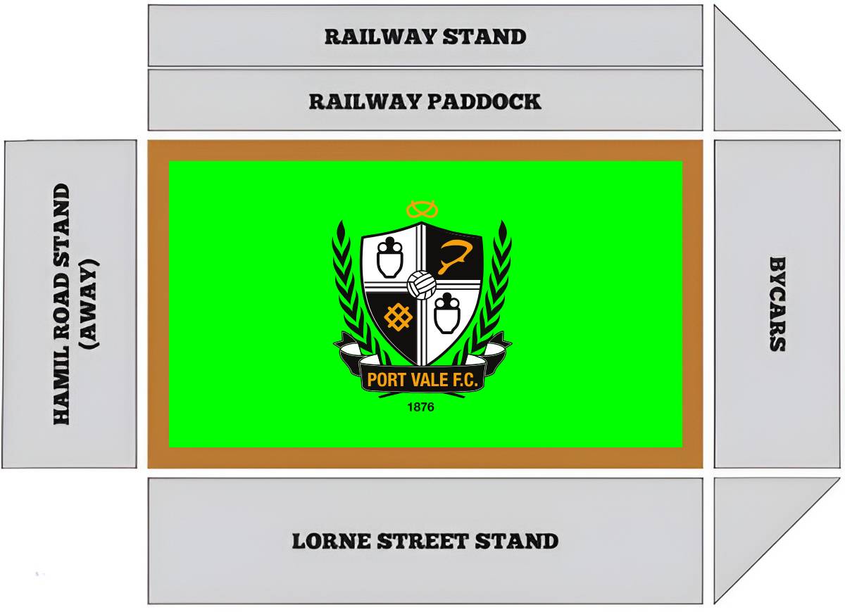 port vale stadium seating plan